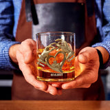 Anniversary Gift For Him/ Her - Personalized Couple Whiskey Glass
