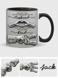 First Husband Now Daddy - Personalized Father Accent Mug