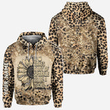Be A Teacher - Personalized All Over T-shirt and Hoodie With Faux Glitter Print