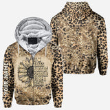 Be A Teacher - Personalized All Over T-shirt and Hoodie With Faux Glitter Print