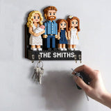 Custom Any Photo - Personalized Family Custom Shaped Hanging Rack