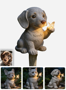 Custom Any Photo - Personalized Dog Acrylic Garden Sign/ Acrylic Plaque Sign