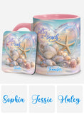 Salty Lil Beach - Personalized Sea Lover Accent Mug