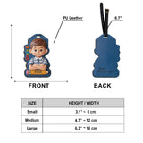 Back To School Custom From Photo - Personalized Kid Luggage Tag