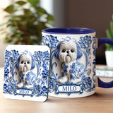 Cute Dog - Personalized Dog Accent Mug