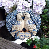 I'm Yours - Personalized Couple Heart Shaped Stone