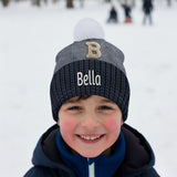 Initials Name Custom Alphabet - Personalized Family Beanie Hat