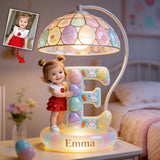 Easter Bunny Kids - Personalized Kid Acrylic LED Night Light
