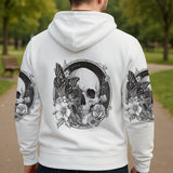 White Skull - Personalized Skull All Over Shirt