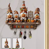Hello Fall - Personalized Family Custom Shaped Key Rack