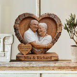 You & Me We Got This - Personalized Couple Custom Shaped Wood Plaque
