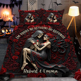 I'm Yours No Returns Or Refunds - Personalized Couple Bedding Set