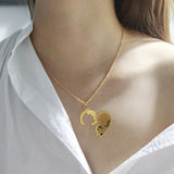 Love Cats - Personalized Cat Matching Pendant Necklace