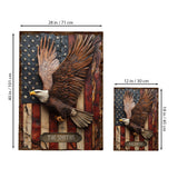 God Bless America - Personalized Independence Day/ 4th of July Garden Flag