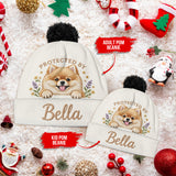 Baby Protected By Pet - Personalized Newborn Beanie Hat