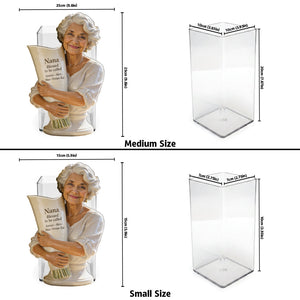 Flower Bouquet Vase - Personalized Grandma Acrylic Flower Vase