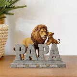Best Dad Ever - Personalized Father Custom Shaped Acrylic Plaque