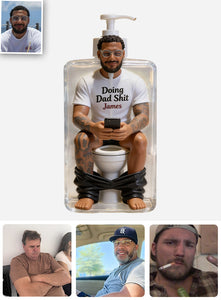 Best Time Of Day - Personalized Father Pump Dispenser