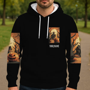 Halloween Castle - Personalized Halloween All Over Shirt