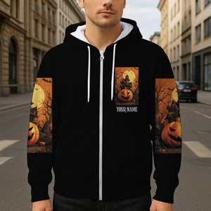 Halloween Castle - Personalized Halloween All Over Shirt