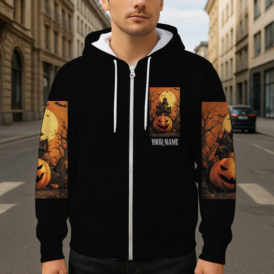 Halloween Castle - Personalized Halloween All Over Shirt