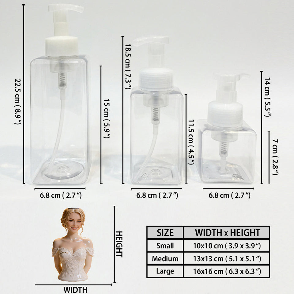 Happily Ever After - Personalized wedding anniversary Pump Dispenser