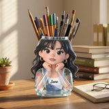 Makeup Artist - Personalized Makeup Acrylic Pot