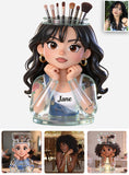 Makeup Artist - Personalized Makeup Acrylic Pot