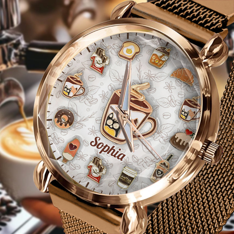 Coffee Mode - Personalized Coffee Women Hand Watch