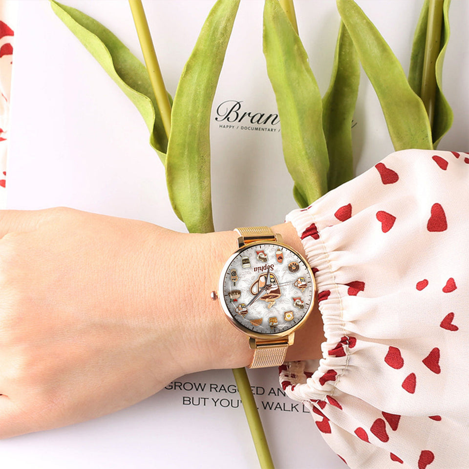 Coffee Mode - Personalized Coffee Women Hand Watch