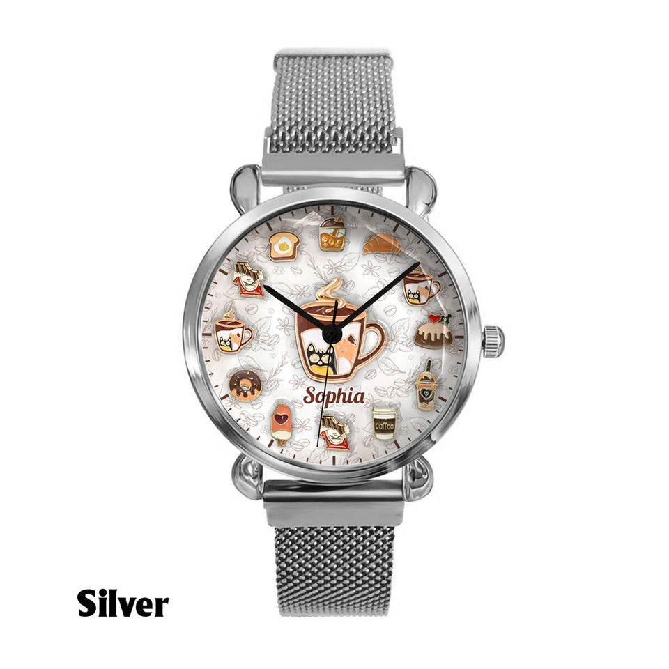 Coffee Mode - Personalized Coffee Women Hand Watch