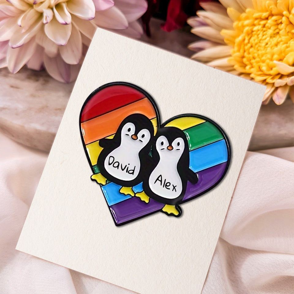 Love Is Love - Personalized LGBT Support Pin