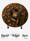 Hunting Lovers Gift - Personalized Hunting Table Custom Shape