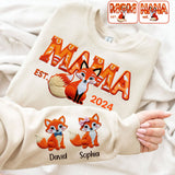 Mama Fox - Personalized Mother All Over Shirt