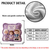 Hug This Pillow - Personalized Long Distance Premium Faux Fur Pillow