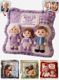 Hug This Pillow - Personalized Long Distance Premium Faux Fur Pillow