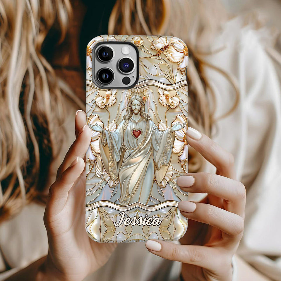 Croire - Coque de téléphone personnalisée avec impression chrétienne intégrale