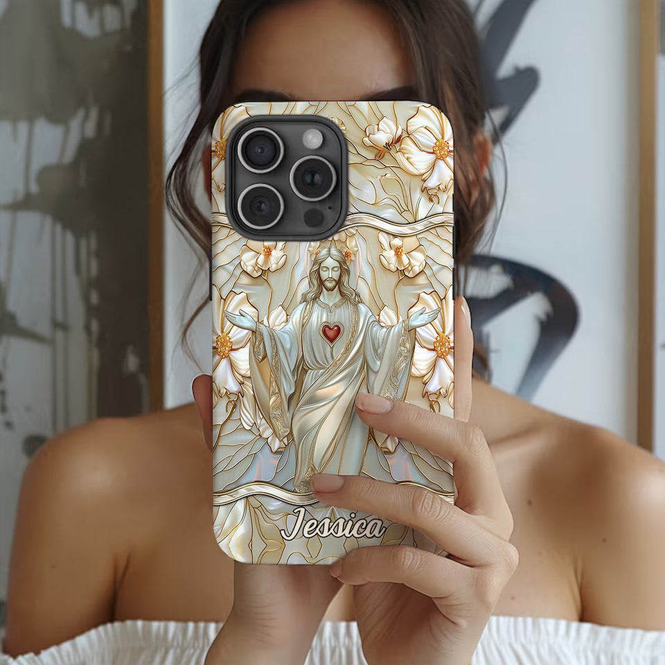 Croire - Coque de téléphone personnalisée avec impression chrétienne intégrale