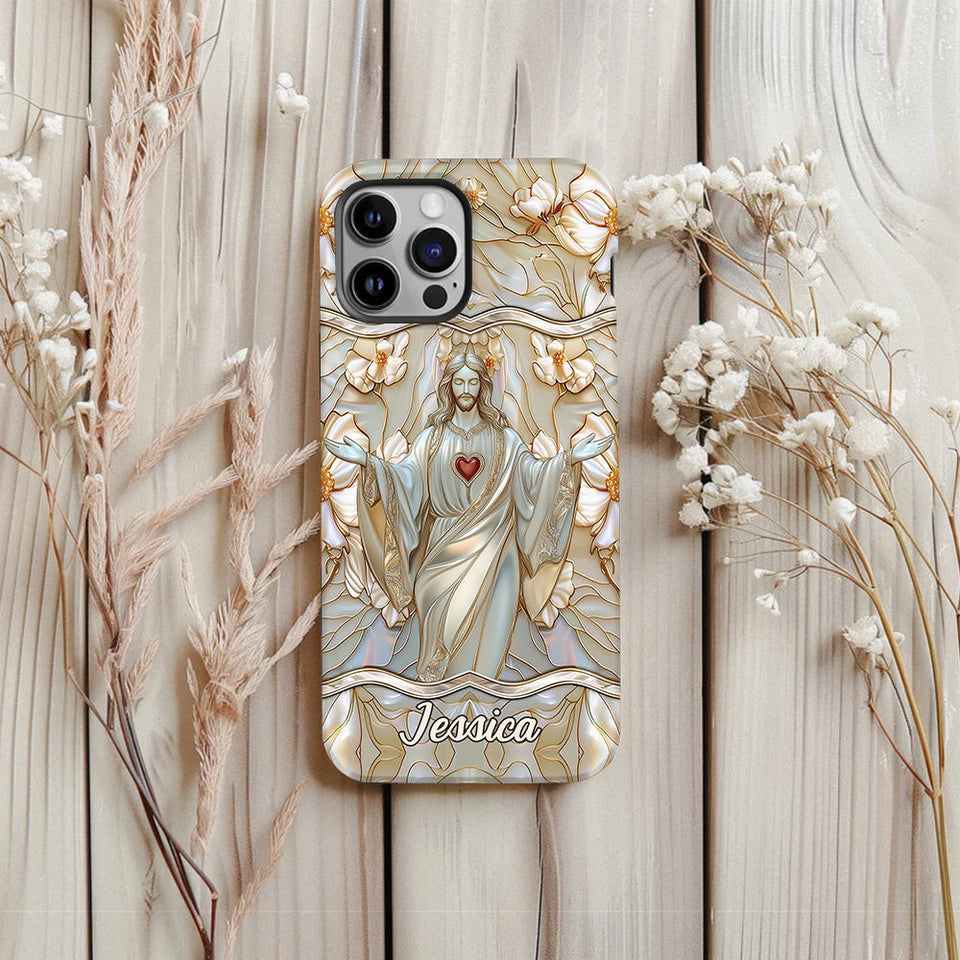 Croire - Coque de téléphone personnalisée avec impression chrétienne intégrale