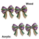 It's Mardi Gras Y'all - Personalized Mardi Gras Earrings