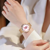 Pink Cannabis - Personalized Weed Women Hand Watch