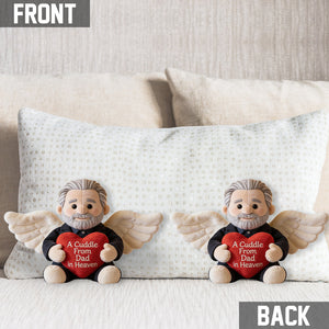 Memorial Gift For Lost Of Loved Ones - Personalized Memorial Shaped Pillow
