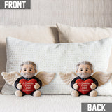 Memorial Gift For Lost Of Loved Ones - Personalized Memorial Shaped Pillow