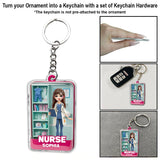 Love Nurse Life - Personalized Nurse Ornament
