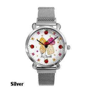 Love Being A Teacher - Personalized Teacher Women Hand Watch