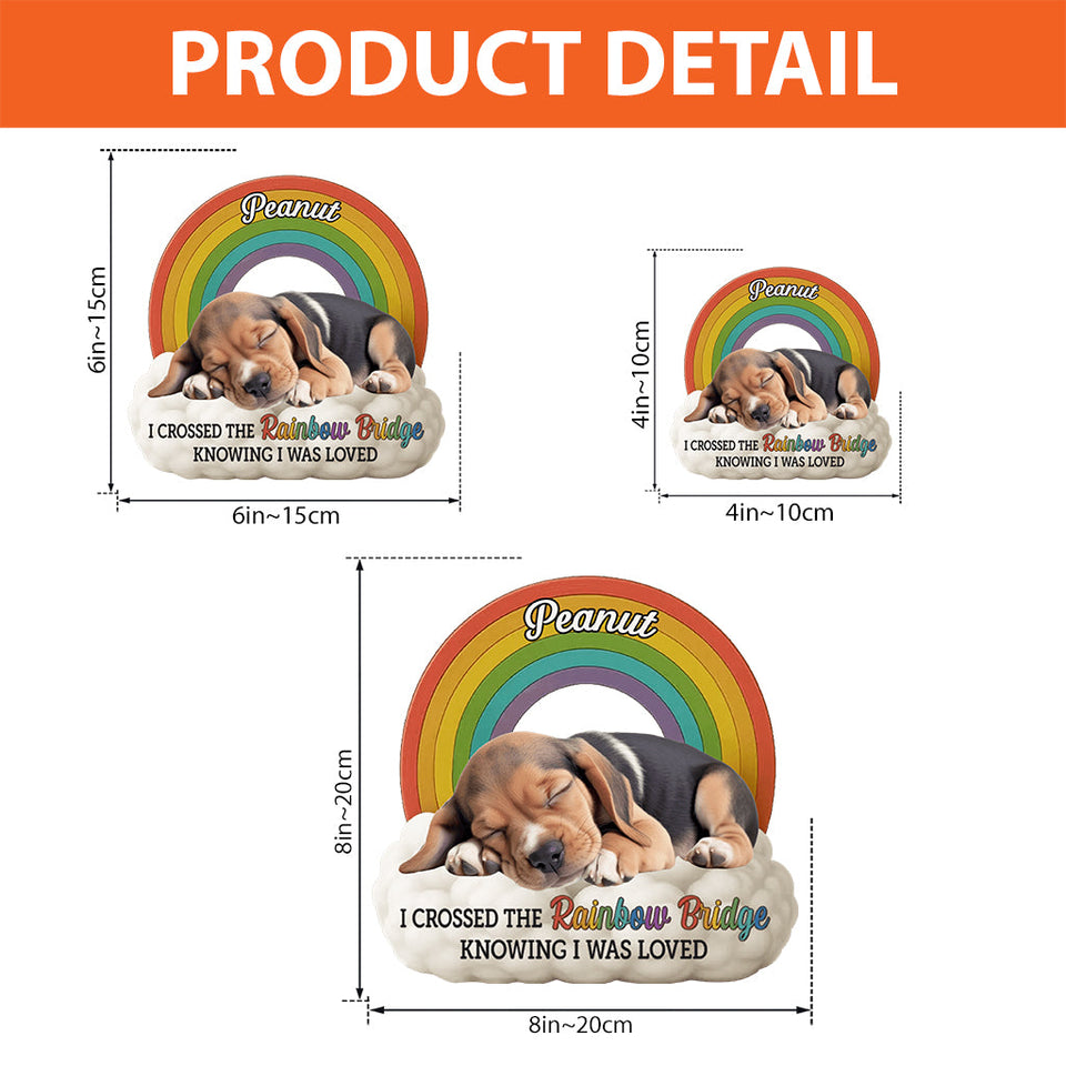 Custom Photo Forever In My Heart - Personalized Dog Custom Shaped Acrylic Plaque