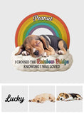 Custom Photo Forever In My Heart - Personalized Dog Custom Shaped Acrylic Plaque