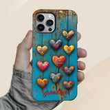 Grandma's Mom's Sweethearts - Personalized Grandma Full Print Phone Case