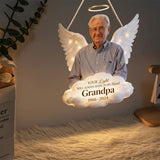 Angel Memorial - Personalized Memorial LED Light Acrylic Sign