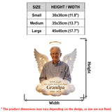Angel Memorial - Personalized Memorial LED Light Acrylic Sign
